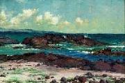 Helen Thomas Dranga Scene from Hilo Looking Toward Hamakua Coast oil painting artist